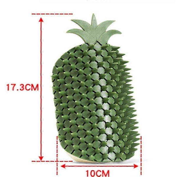 Ananas Katte Kradser Multifunktionel Kattebørste Interaktivt Kattelegetøj til Engagerende Katteaktivitet