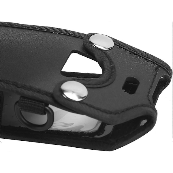 Walkie Talkie Läderfodral för Anytone AT-D878UV Tvåvägsradio med Snodd, PU-läder (1 st)