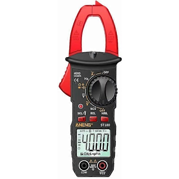 Bärbar Digital Multimeter, Digital Multimeter, Multifunktionell Voltmeter Automatisk Digital Multimeter Räknare, Elektrisk Testare, Ohmmeter, Professionell