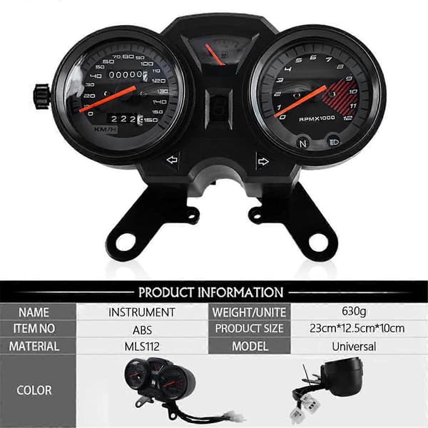 Motorcykel Digitalt Instrumentpanel til KTM RC200 2019-2022