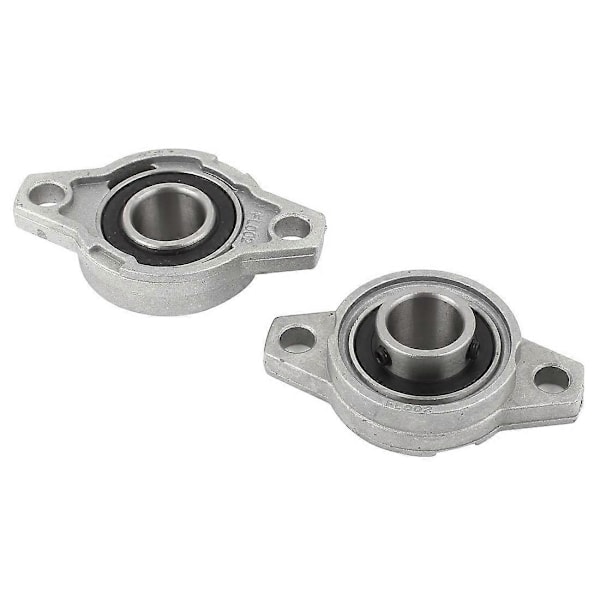 KFL002 FL002 Självjusterande Flänslager Lagerbock 15mm 2ST