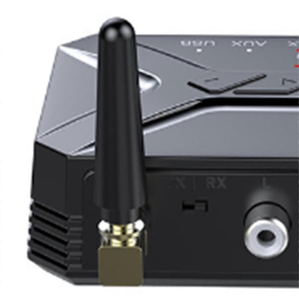 Bluetooth 5.0 Audio Sender Mottaker 40M HD Lav Latens Trådløs Bluetooth Adapter 3.5mm AUX Jac