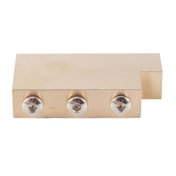 Solid L-formet Tremolo Messingblok til Floyd Rose 32mm