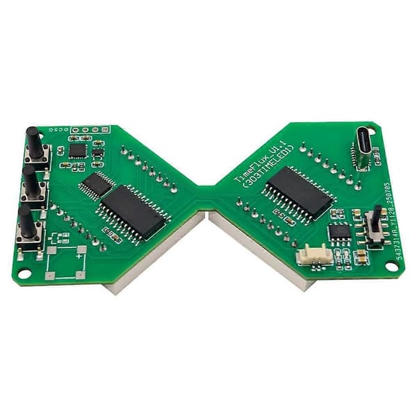 LED Elektronisk Timeglas Modul Elektronisk Timer DIY Digital Sandur Green