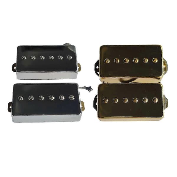 Praktisk Single Circle Gitar Pickup Direkte Erstatning for Bro- og Halspickup Solid Single Coil Pickups Tilbehør Reservedeler