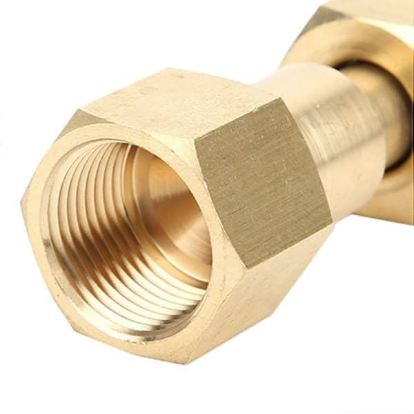 CGA-320 til CGA-580 Sylinderadapter Karbondioksidtank til Argon Regulator