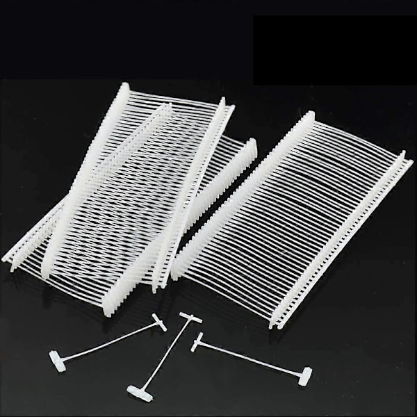 5000 x blanka kimble strips fästtrådar reservdelar prislappar fästnålar för märkningspistol, 50 mm längd