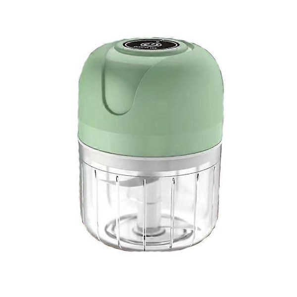 Mini Matberedare, 250ML, Trådlös Bärbar Elektrisk Vitlökshackare, Lätt att Rengöra, Matberedare för Barnmat/Paprika/Lök/Vitlök/Grönsaker/Chili