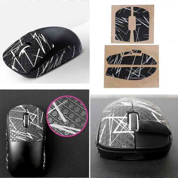 for Logitech G Pro X Superlight Mus Sideklistremerker Elastiske Raffinerte Sidegrep