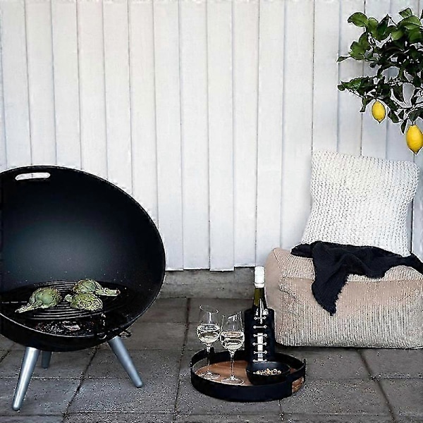 Nordic Kitchen serveringsbrett, enkel og tidløs design, svart