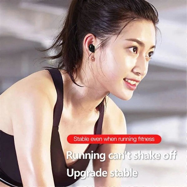 Trådløst Bluetooth Single Ear Sports Bluetooth Headset med Mikrofon Håndfrit In-Ear Headset