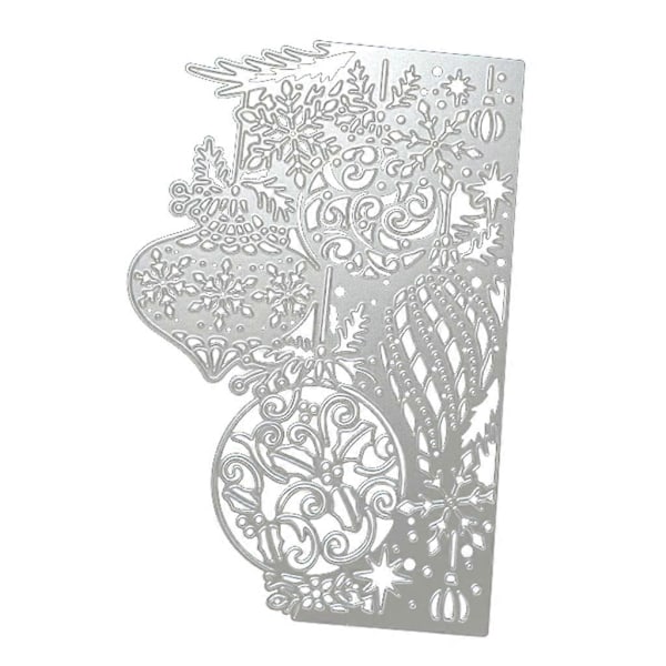 Jul Snöflinga Lykta Metall Skärande Dies Stencil DIY Scrapbooking Album Papperskort Mall Präglingshantverk