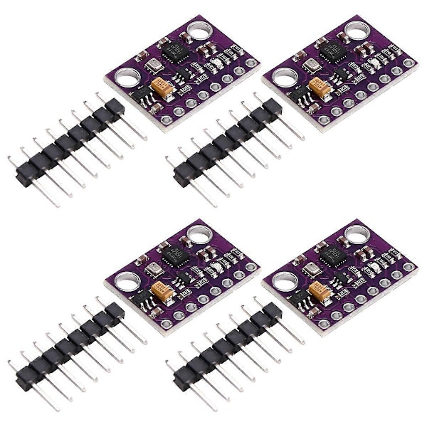 4kpl MPU-9250 Gyroskooppi Kompassi 9-akselinen Sensorilevy Moduuli GY-91