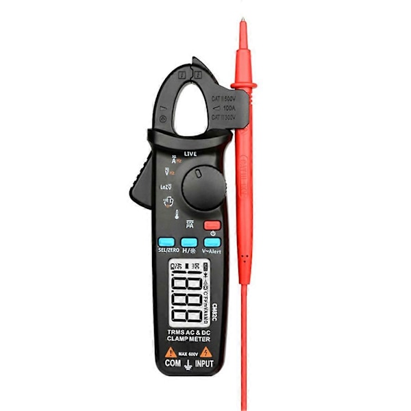 Bärbar handhållen AC/DC strömtång multimeter digital display spänningstest funktioner CM82