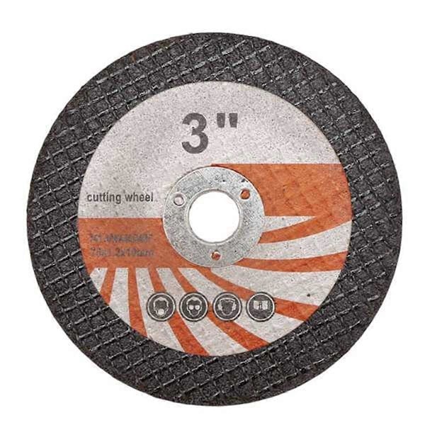 50 stk. 75 mm Mini Skæreskive Cirkulær Harpiks Slibeskive til 10 mm Hul Vinkelsliber Træ Flise Skæring