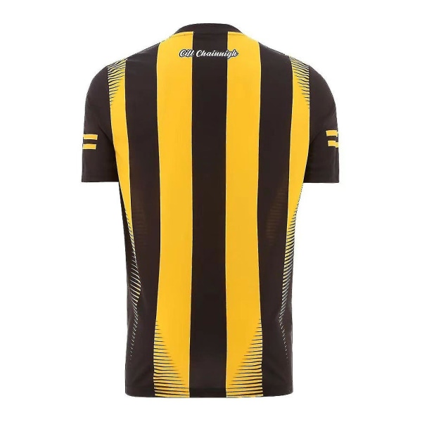 Høykvalitets 2023 Kilkenny Gaa 3 Stripes hjemmeskjorte 5XL