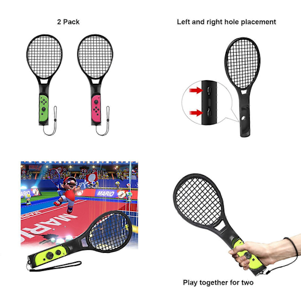 1 SETT Switch Sportstilbehør for Nintendo Switch & OLED-spill Golf Super Rush