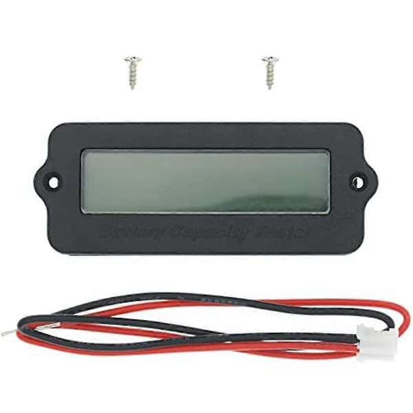 12V LY6W Blybatteri Kapacitetsindikator LCD Digital Display Mätare Litiumbatteri Strömdetektor Voltmeter (Blå)