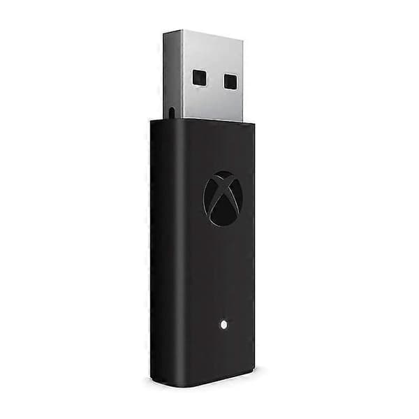 Xbox One trådløs adapter for Windows 10 USB-mottaker kompatibel med kontroller