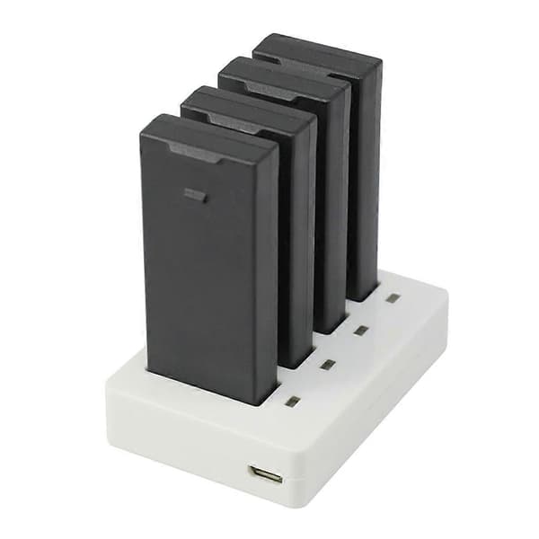 Multi-Batterilader - Dronebatteri USB Intelligent Ladestasjon for Tello