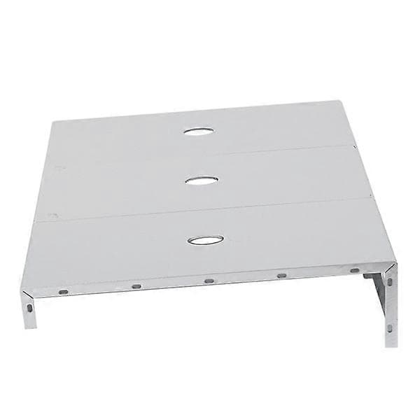 3 st Aluminium Gitarrpedalbräda för Flygplanseffekter, Musikinstrumenttillbehör, Silver