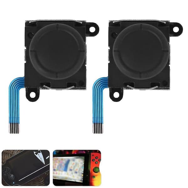 Hjemmekonsoll Tilbehør 2 stk 3D Analog Joystick For Nintendo Switch