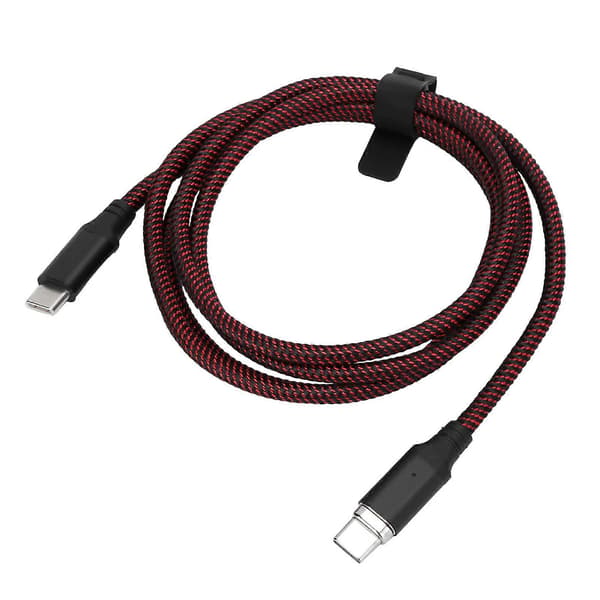 1.2M 100W PD Magnetisk Datakabel Super TypeC Micro USB för IOS-kontakt Snabb Laddningskabel (Type C )