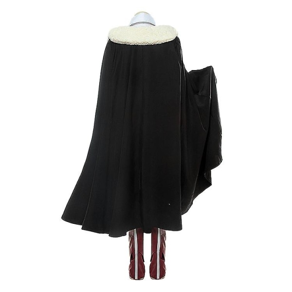 Bungou Stray Dogs Series Cos Costume Fyodor .d Cosplay helkroppsdrakt med svart kappe Halloween luksusfestkledning komplett sett svart dress med kappefo XXXL