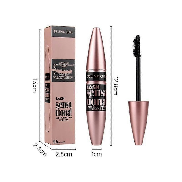 Vandtæt Mascara, Uden Udtværing, Varig Definition, Volumen, Naturlig Langvarig, Slank, Buet