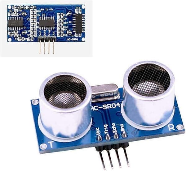 5 stk. HC-SR04 Ultralyd Avstandsmodul Avstandsmåling Transduser Sensor