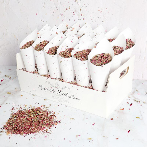 Bryllups kraftpapirbrett konfettikjeglestativ boksbrett for bryllupsdekorasjon Blomsterkonfettikjegler Rustikk bryllupspapirholder Wood Confetti Box 2