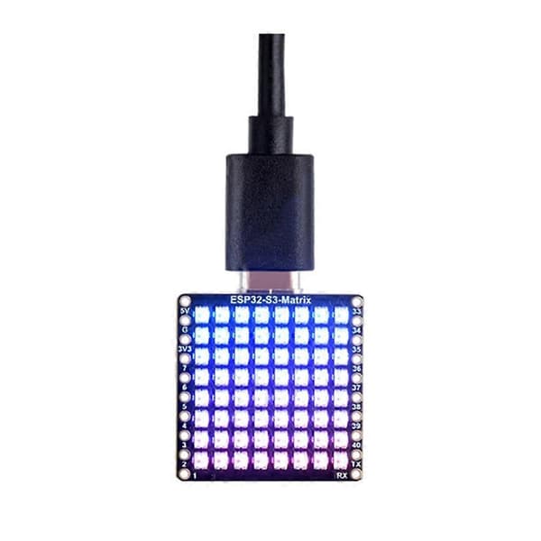 Waveshare Matrix RGB-LED WiFi Bluetooth QST Asento Gyro Sensori