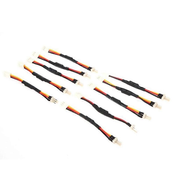 10 STK 3PIN Reduser PC Viftehastighet Støy Forlengelse Motstand Kabel Ledning 3 Pin Hann til Hunn Kobling fo