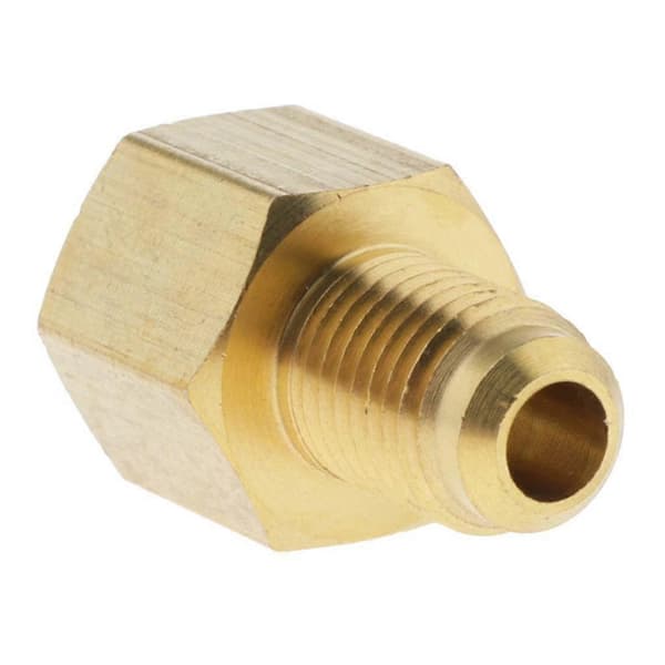 Messing 1/4 SAE til 1/2 Klimaanlegg Kjøletank Adapter Kobling
