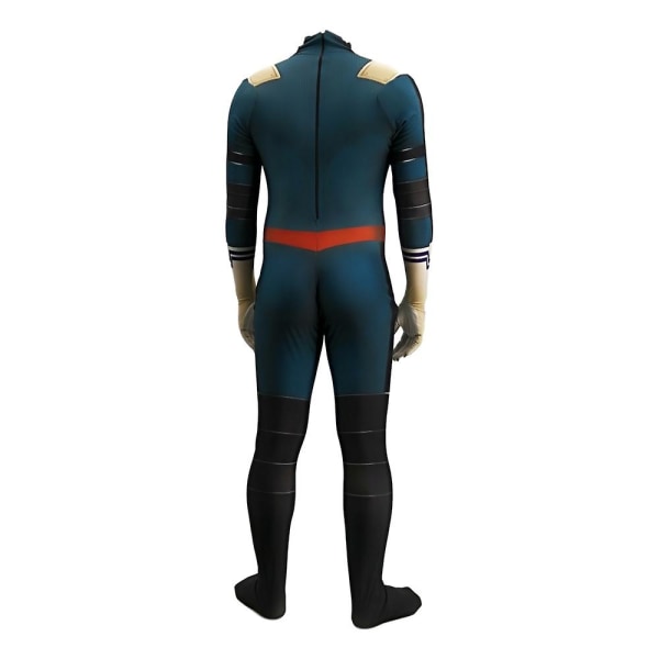 Anime Cosplay Kostymer Midoriya Izuku Jumpsuit Full Sett Battle Uniform Halloween Fancy Dress Kostyme Antrekk For Unisex Adult 2XL 180 190
