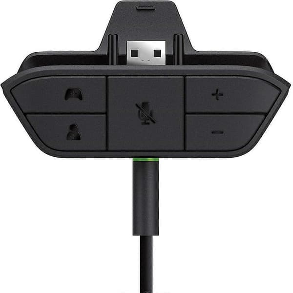 Stereo Headset Adapter til Xbox One/One S/Elite 1&2/til Xbox Series X|S Controllere, Mikrofon Headset Adapter til Xbox One Controller