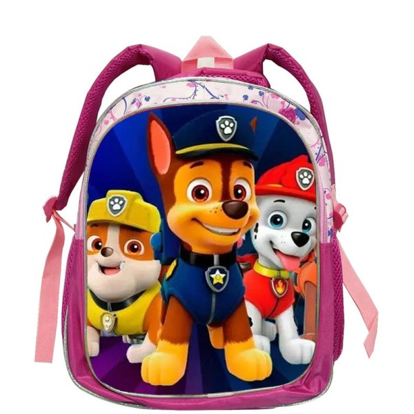 paw patrol tecknad skolryggsäck tecknad dagisväska karaktär White