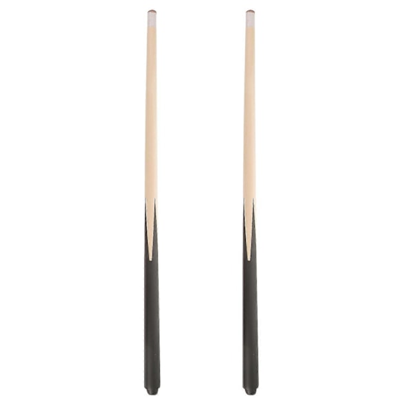 2 kpl Pool Cue Puinen Biljardikeppi Kätevä Keppi Lyhyt Pool Cue Keppi