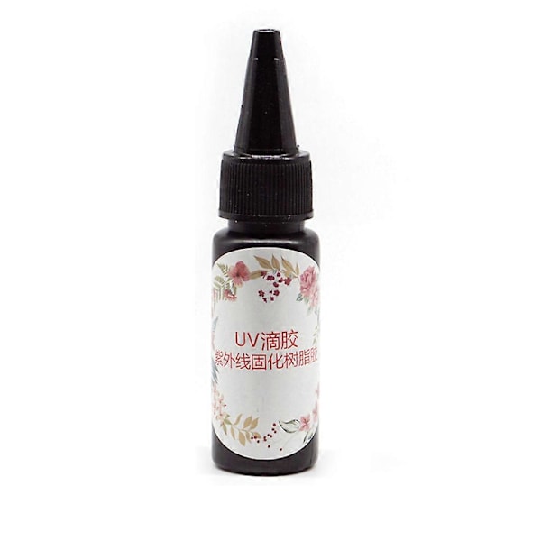 Klar Myk UV Herde Epoksy Resin Myk UV Lim Ultrafiolett Herde Lim 30g