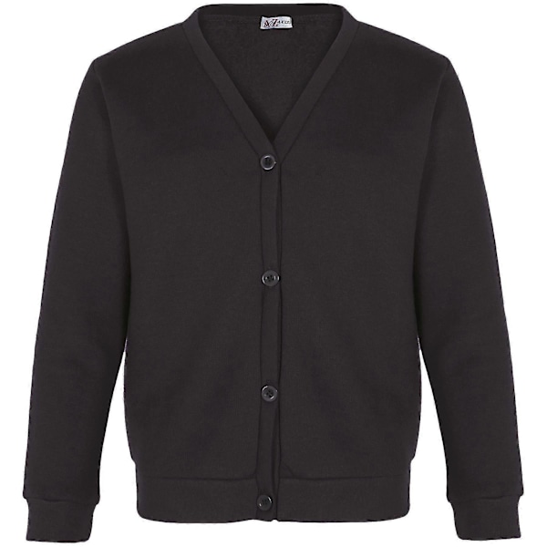 Flickor Barn Scouter Skoluniform Kofta Borstad Fleece Kofta