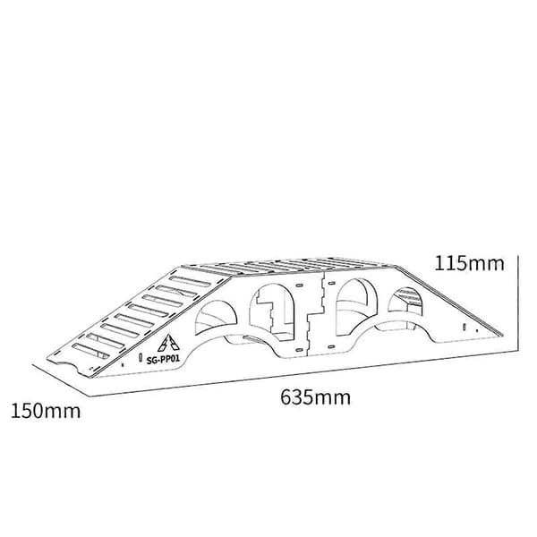 Til 1/16 1/18 1/24 RC Crawler Model Bil Legetøj Samling Prop SG-PP01
