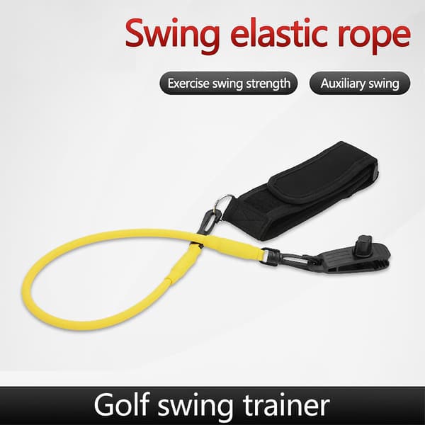 Golf Swing Release Trainer för Män och Kvinnor - Elastiskt Träningsrep för Svingstyrka - Golfundervisningsövningsutrustning Hao