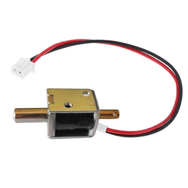 DC12V Låsetunge Push-Pull Bagage Elektrisk Solenoid Samling Dør Skuffe