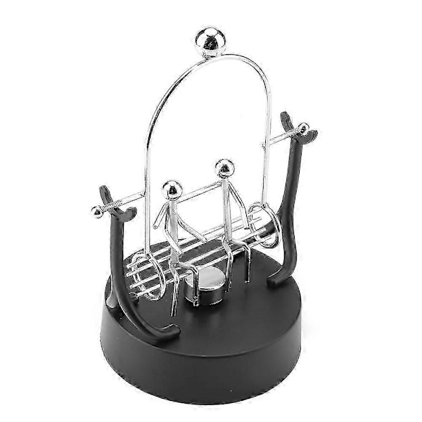 Elektronisk Skak Wiggle Enhet Perpetual Motion Swingande Kinetic Art Craft Skrivbordsdekoration