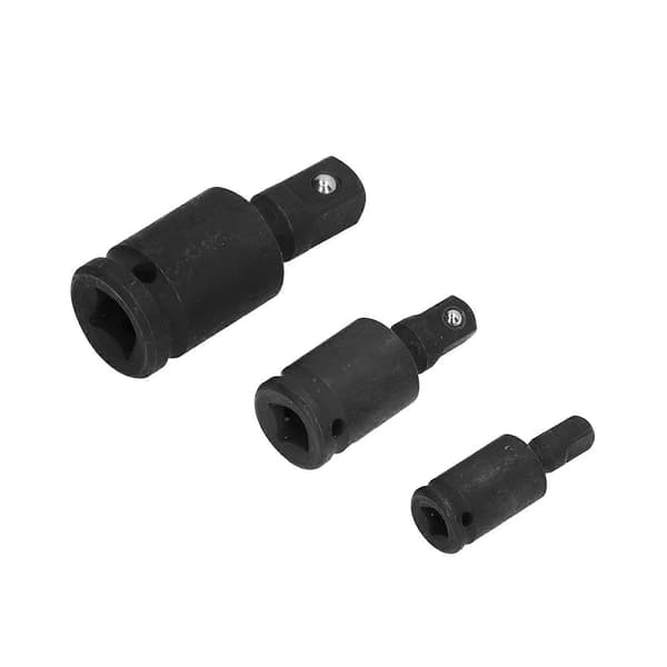 3 stk. Slagfast Adapter Sæt med Forlænger - 1/2 \"