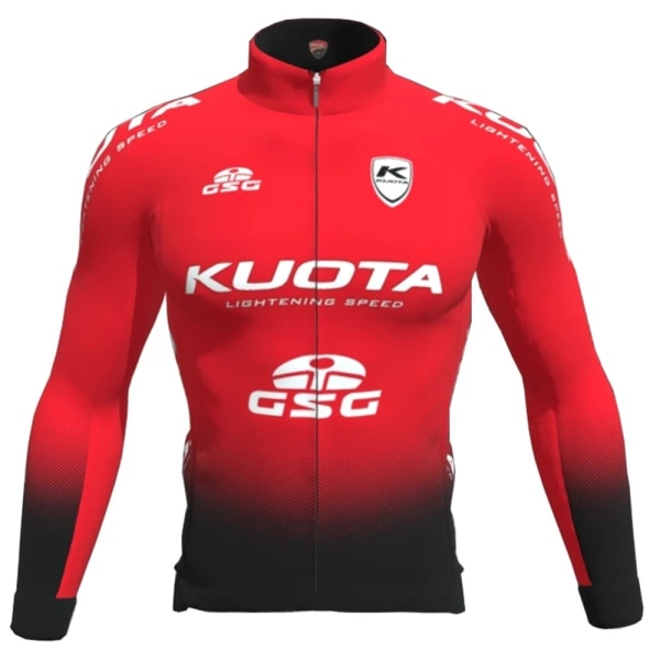 2022 Ny KUOTA Team Sykkelsett Menn Sommer Utendørs Sykkelkonkurranse Klær Skinsuit Bib 9d Gel Shorts Ciclismo Ropa de Hombre 6 L