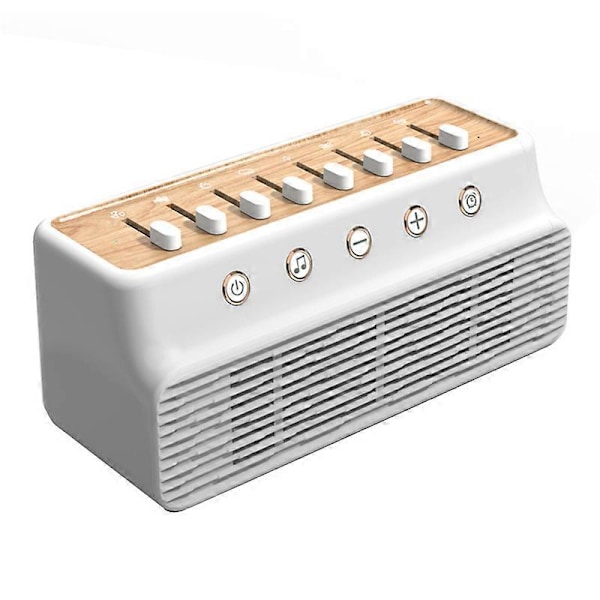 Søvn Bluetooth Højttaler Hvid Støj Maskine Timer 8 Naturlige Lyde Musikboks Forbedrer Søvn for Chris