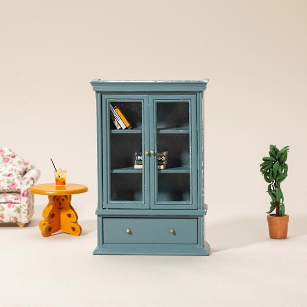 1:12 för Dockhus Tillbehör Dockskåp Miniatyr Modernt Vardagsrum Skåp