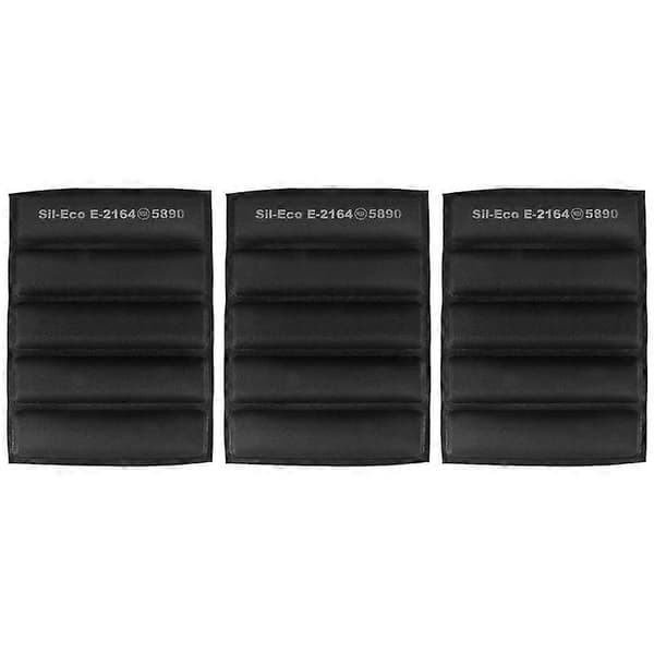 3X Silikoneform - Non-Stick Perforerede Franskbrødsforme, Hotdogforme, Bageunderlag