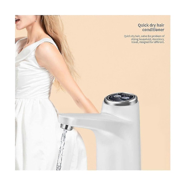 Smart Vann Dispenser Elektrisk Vannflaske Pumpe USB Lade Portab...